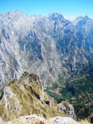 Caín desde la cima del Jultayu